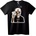 NOONEBRAND Тениска Череп Знак за Мир - 5XL, Black