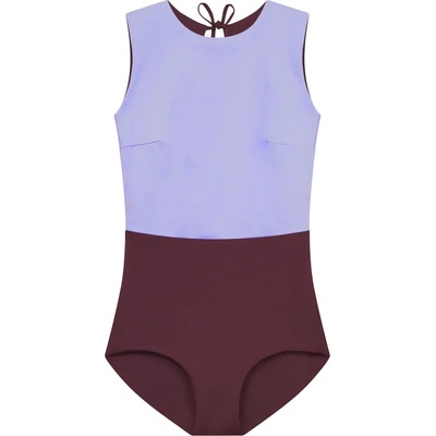 MYMARINI Дамски бански костюм MYMARINI Women's Outfit-Onepiece Swimsuit - Chocolate / Lilac (150-5673-0213)