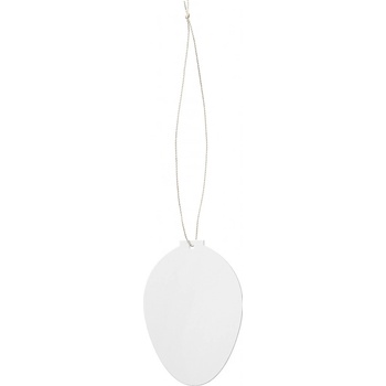 Cooee Design Veľkonočné ozdoby, set 4 ks, vajíčka biele