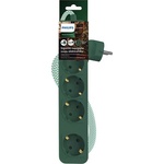 Philips Power strip Philips 4x, w/1.5m cable, Green (chp2147g)
