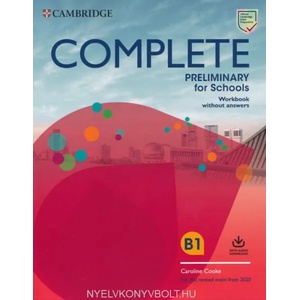 Complete Preliminary for Schools Workbook without Answers with Audio Download | Caroline Cooke (ISBN: 9781108539111)