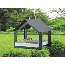 Esschert Design Budka ptačí Modern House 19 x 23 cm atracit bílá