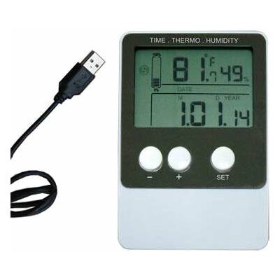 Teploměr+vlhkoměr DS102 se záznamem- USB Datalogger