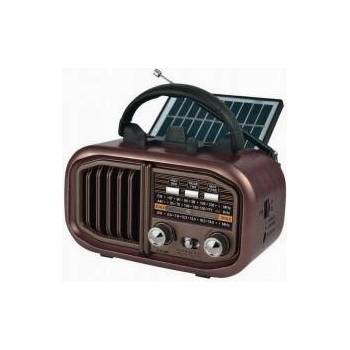 Neowiz Portable Radio RX-BT618B with Solar Panel