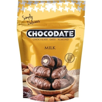 DUBAJ Chocodate čokodatle s mandlí v mléčné čokoládě 90 g