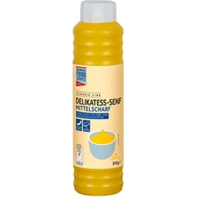 Edeka Foodservice Classic Delikátní hořčice, jemně pálivá 875ml – Zboží Dáma
