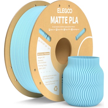 Elegoo PLA Matte Ice Blue - 1, 75 mm / 1000 g (50.203.0259)