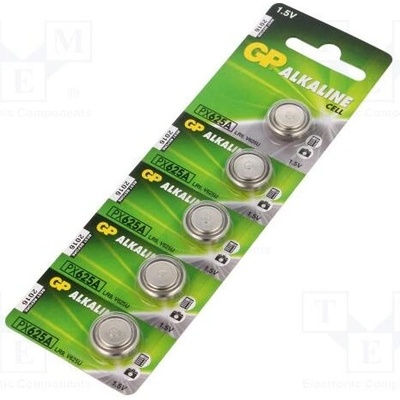 GP Batteries Алкална батерия gp lr9 625a, 1.5v, за глюкомери и дистанционни, 5 бр. в блистер, цена за 1 бр (gp-ba-px625af-u5)