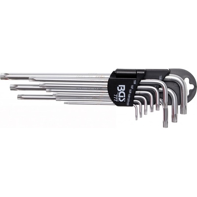 BGS technic Sada zahnutých klíčů velmi dlouhé TS-profil pro Torx Plus TS10 - TS50 9dílná BGS 777