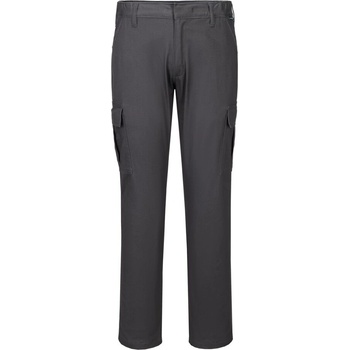 Portwest COMBAT S231 / Панталон Slim fit stretch - металическо сиво UK 42/EU 58 (S231MGR42)