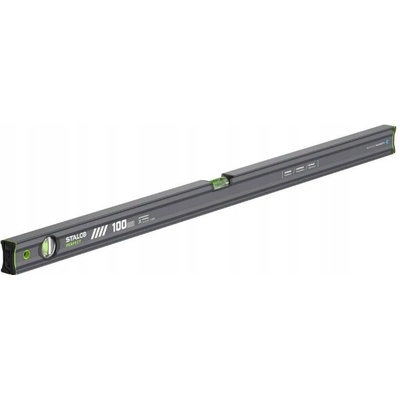 Magnetická vodováha 100 cm Antracit Vodováha Stalco Vseries S010265534