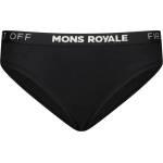 Mons Royale Дамско мериносово термобельо Mons royale Women's Folo Merino Briefs Merino base layer - Black - размер XS (115-2463-0111)