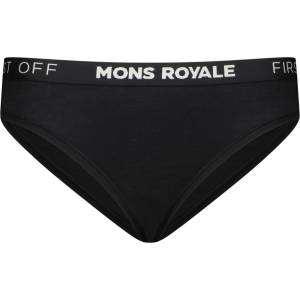 Mons Royale Дамско мериносово термобельо Mons royale Women's Folo Merino Briefs Merino base layer - Black - размер XS (115-2463-0111)