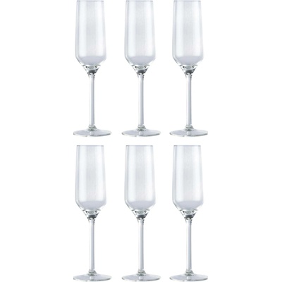 Alpina sklenic Sklenice na šampaňské 6 x 220 ml