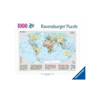 Ravensburger Puzzle 1000 Political World Map