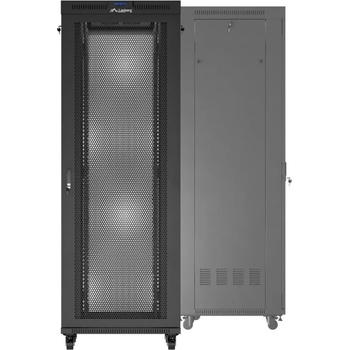 Image 1 of Lanberg Комуникационен шкаф Lanberg 19 47U (800x800), Свободно стоящ, LCD панел, Черен | FF01-8847-23BL (FF01-8847-23BL)