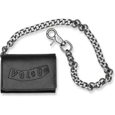 VOLCOM peňaženka Pistol Leather Wallet BLK
