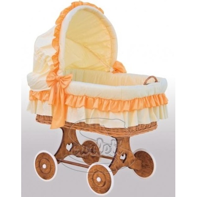 Scarlett Búdka k prútenému košu Martin oranžový