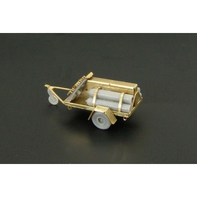Brengun U S NAVY Oxygen cart 2pcs constr.kit of U.S.airfield accessories 1:144