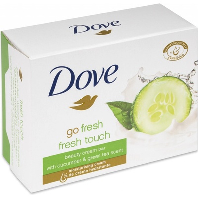 Dove Cucumber Go Fresh Touch tuhé mýdlo 90 g – Zboží Dáma