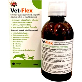 Vet-Flex roztok na posilňovanie kĺbov a chrupaviek 200 ml