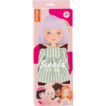 Orange Toys Комплект дрехи за кукла Orange Toys Sweet Sisters - Рокля на райета (S20)