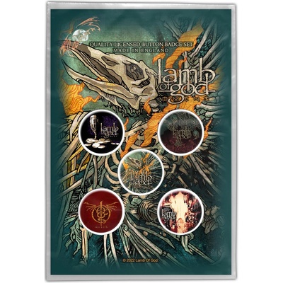 RAZAMATAZ плакет lamb of god - omens - razamataz - bb098