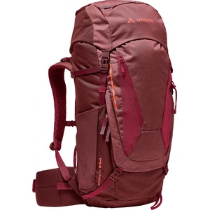 VAUDE Дамска алпийска раница Vaude Women's Asymmetric 38+8 Mountaineering backpack - Dark Cherry - размер One Size (502-6409-0111)