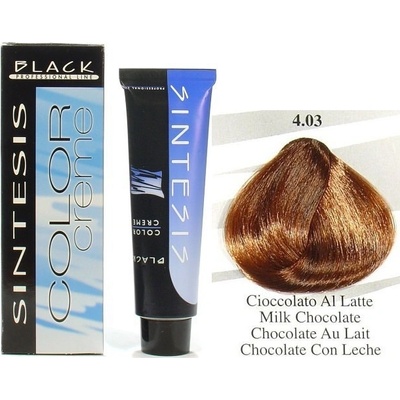 Black Sintesis barva na vlasy 6.03 mléčná čokoláda 100 ml