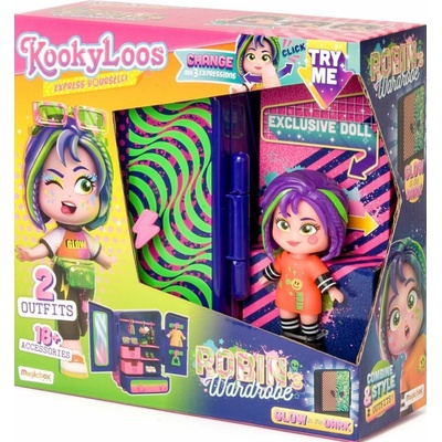 Magicbox KookyLoos Šatní skříň Robinova panenka