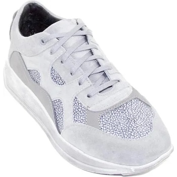 Image 1 of Български обувки Спортни дамски маратонки в сив цвят на ниска платформа 3062grey