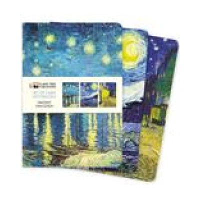 Flame Tree Publishing Vincent van Gogh Set of 3 Midi Notebooks | Flame Tree Studio