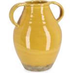 Bizzotto Теракотна ръчна изработка ваза в цвят горчица (височина 31 cm) Daruma - Bizzotto (0792316)