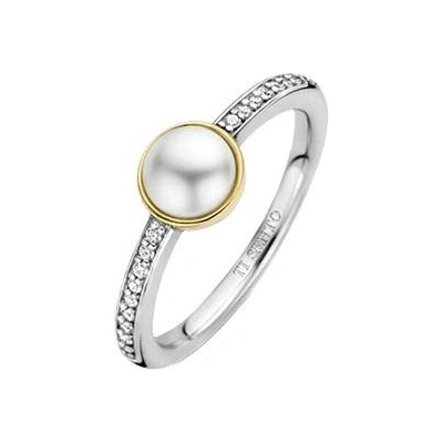 Ti Sento Сребърен дамски пръстен с перла Ti Sento 12308YP (12308YP)