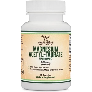 Double Wood Supplements Magnesium Acetyl-Taurate, 60 капсули, Double Wood