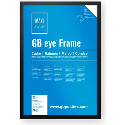 Rám na plakát - Maxi, černý (61x91.5) FMMXA1BK