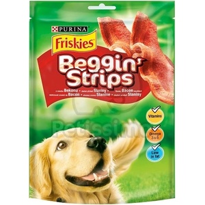 Friskies Beggin' Strips - Лакомство за награда за кучета 120 г