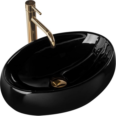 Rea Умивалник за плот Rea Linda Black (REA-U8523)