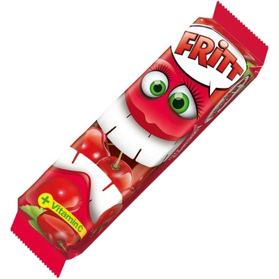 Fritt žvýkací bonbóny třešeň + vitamín C 70 g