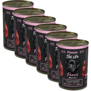 Fitmin Консерва Fitmin For Life PUPPY Говеждо 6 x 400 г