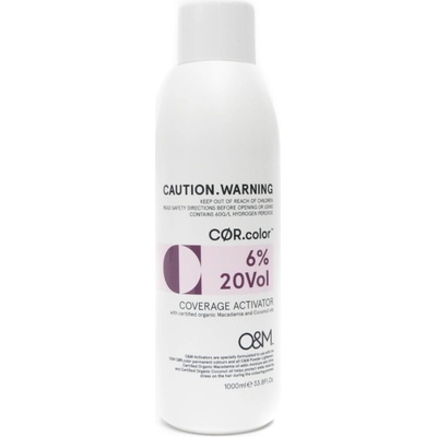 O&M CØR.color Coverage Activator 20 Vol. 6% 1000 ml