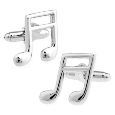 AE Production manžetové knoflíčky Noty stříbrné – Hledejceny.cz