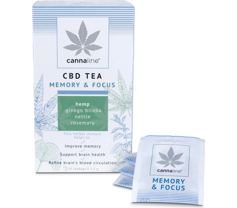 CANNALINE CBD Čaj MEMORY 30 g