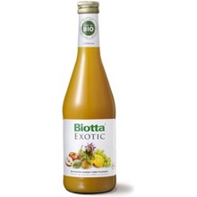 Biotta Bio Exotic ovocný koktejl z guave manga a maracuji 0,5 l