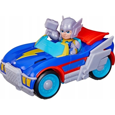 Hasbro Marvel Iron Man Skvělí přátelé Thor vozidlo Thunder Roadracer (G2692)
