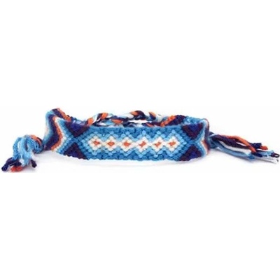 Naky Tkaný náramek Harmony tv. modrá N5932