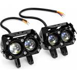 Paolo Халоген за мпс 2led 12-24v - БЯЛО/ЖЪЛТО (63670)