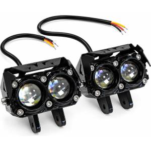 Paolo Халоген за мпс 2led 12-24v - БЯЛО/ЖЪЛТО (63670)