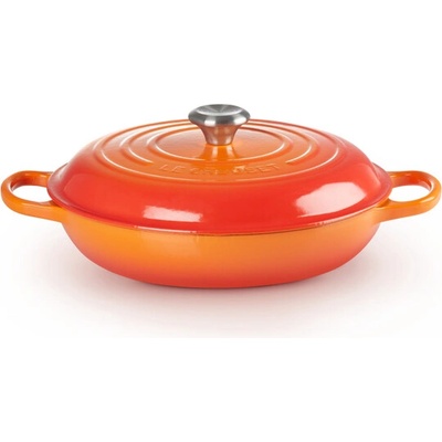 Le creuset Signature profi panvica s poklopom Oranžová 30 cm