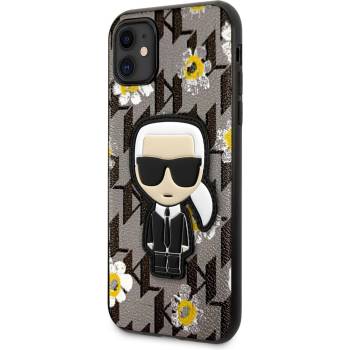 Image 1 of KARL LAGERFELD Гръб Karl LagerfeldIkonik Flower Case за iPhone 11 - Сив